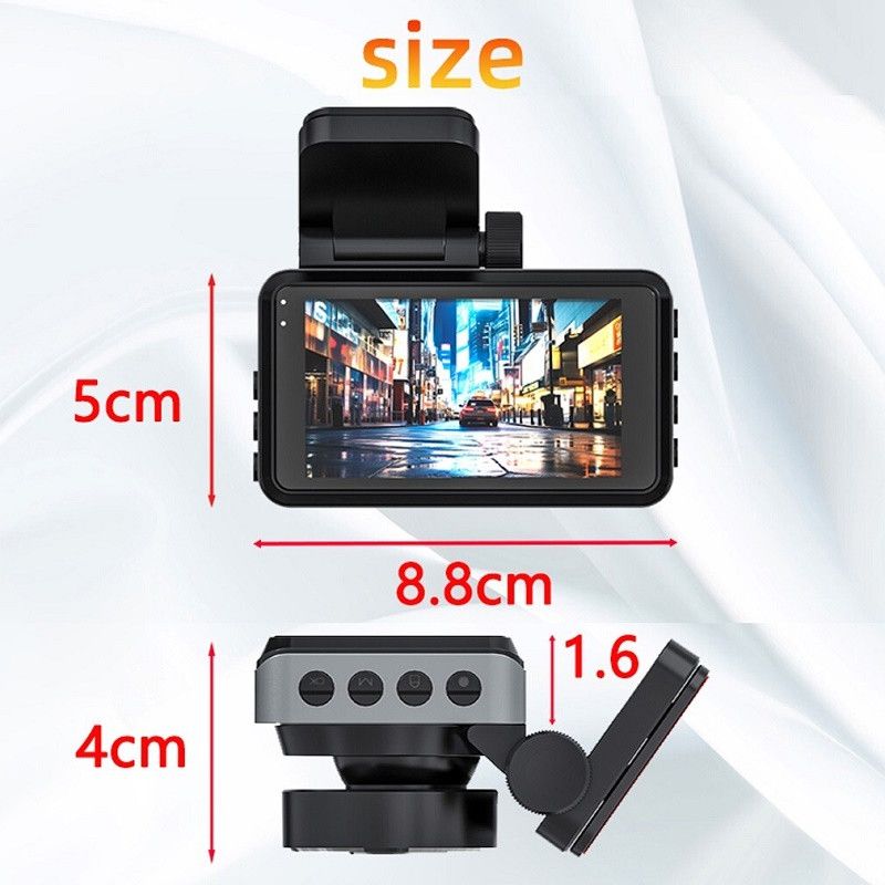 products/1535/2_9_308.jpg - KAMERA ZA SNIMANJE VOZNJE KZ-183 3" (7.6cm - DIJAGONALA) WIFI 4K - Xenon Svetla Beograd