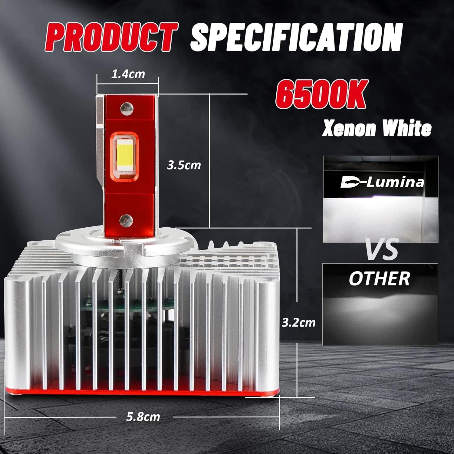 products/671/d5s.jpg - LED D5S - D5R SET 16000LM - CANBUS, ZAMENA ZA FABRICKI XENON - Xenon Svetla Beograd